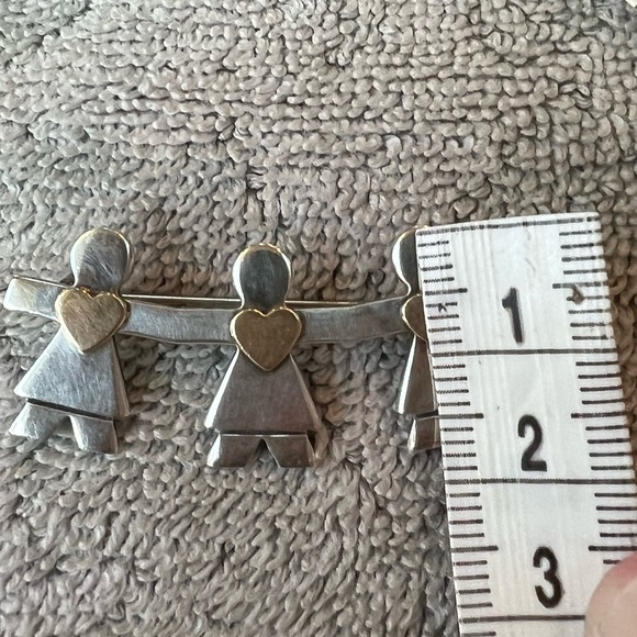 Vintage Naldo Sterling Silver Brooch - Picture 5 of 5